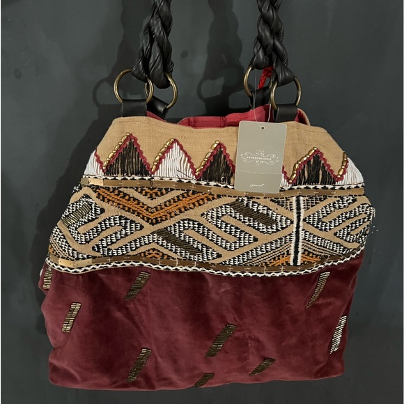 NWT Anthropologie bag and coin purse with some minor defects - Picture 2 of 15